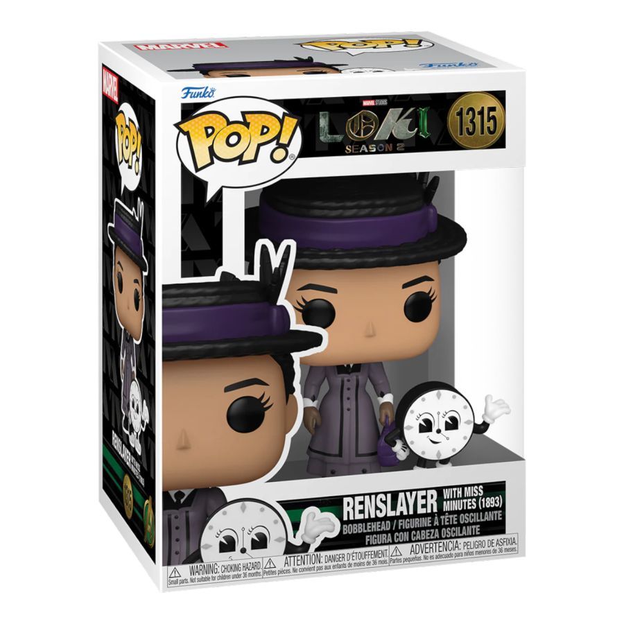 Loki (TV) – Renslayer with Miss Minutes (1893) (Pop Vinyl)
