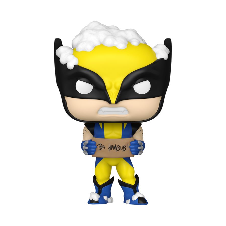 Marvel Comics - Wolverine With Sign Holiday (Pop! Vinyl)