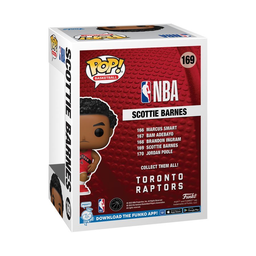 NBA Basketball – Scottie Barnes Toronto Raptors (Pop! Vinyl)