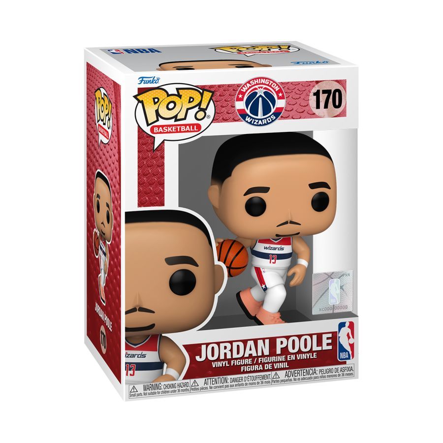 NBA Basketball – Jordan Poole (Washington Wizards) (Pop! Vinyl)
