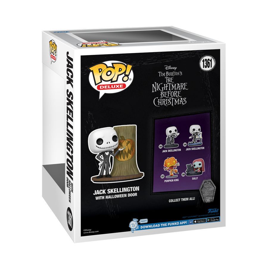 The Nightmare Before Christmas – Jack with Halloween Town Door 30th Anniversary (Pop! Deluxe)