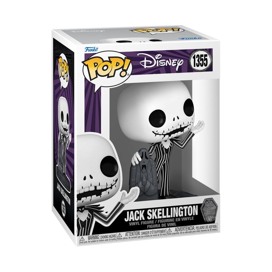 The Nightmare Before Christmas – Jack with Gravestone 30th Anniversary (Pop! Vinyl)