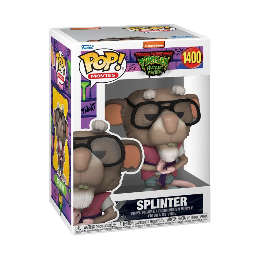 Teenage Mutant Ninja Turtles: Mutant Mayhem (2023) – Splinter (Pop! Vinyl)
