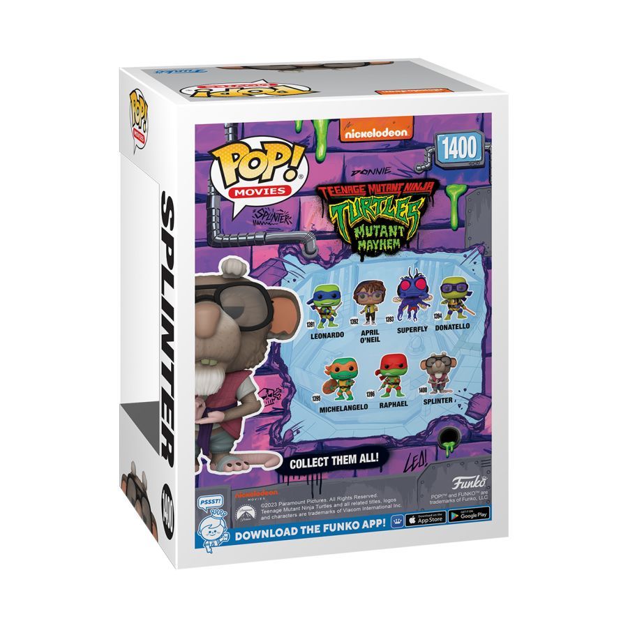 Teenage Mutant Ninja Turtles: Mutant Mayhem (2023) – Splinter (Pop! Vinyl)