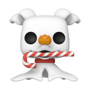 The Nightmare Before Christmas 30th Anniversary – Zero w/Candy Cane (Pop! Vinyl)