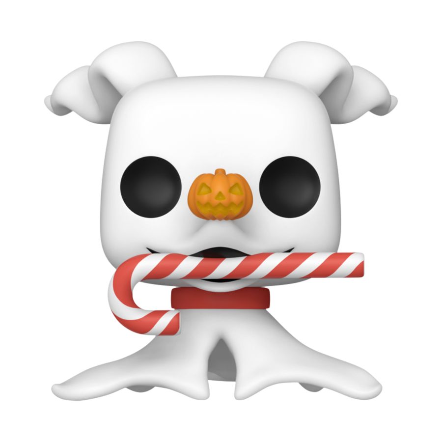 The Nightmare Before Christmas 30th Anniversary – Zero w/Candy Cane (Pop! Vinyl)
