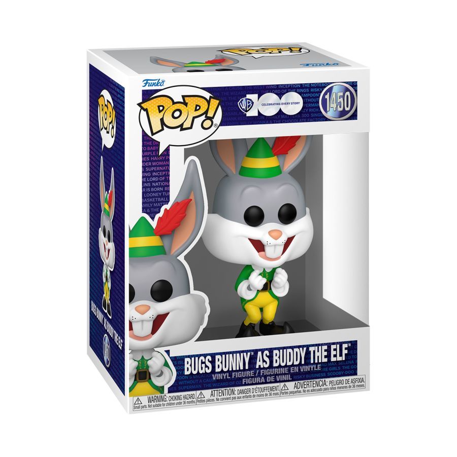 Looney Tunes – Bugs as Buddy the Elf WB100 (Pop! Vinyl)