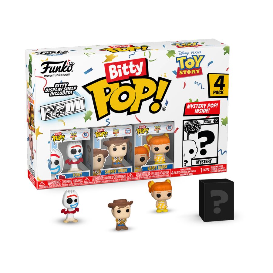 Toy Story -  Forky Bitty Pop! 4-Pack