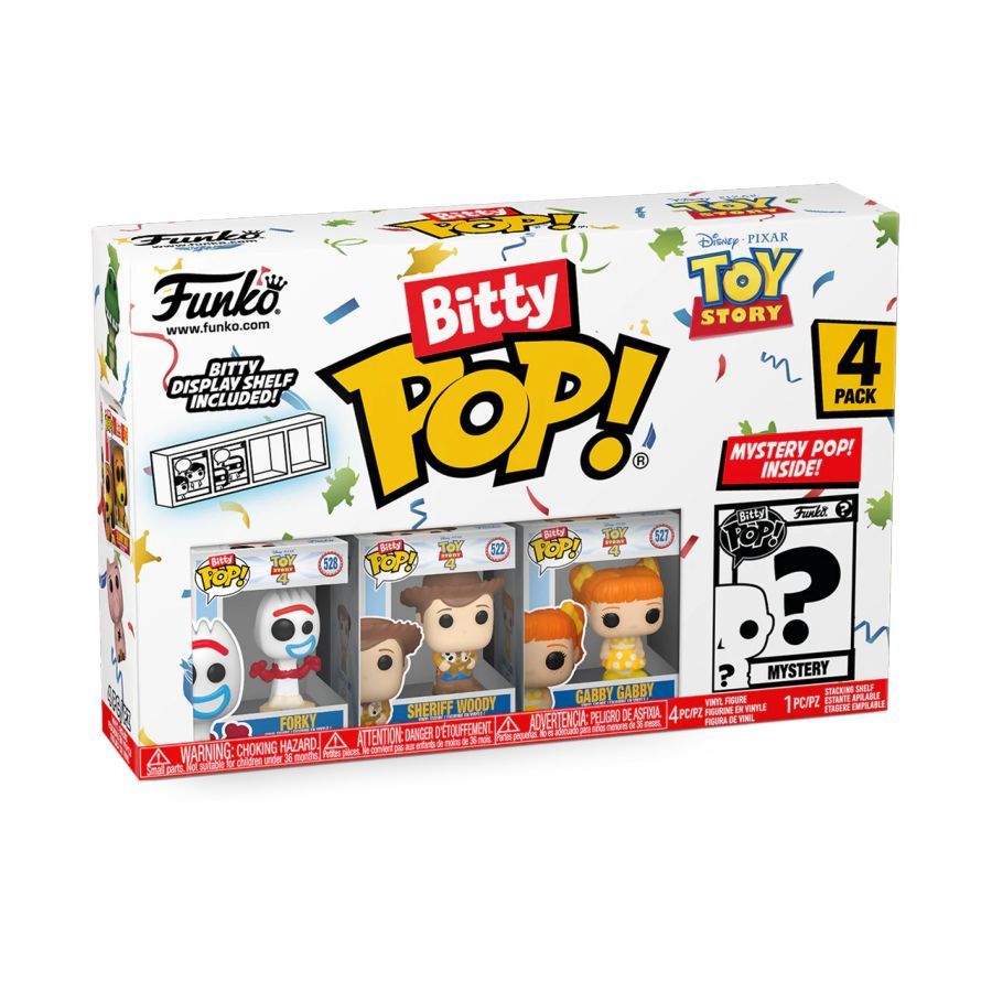 Toy Story -  Forky Bitty Pop! 4-Pack
