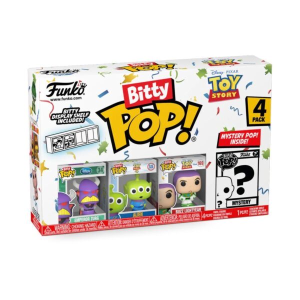 Toy Story – Zurg Bitty Pop! 4-Pack