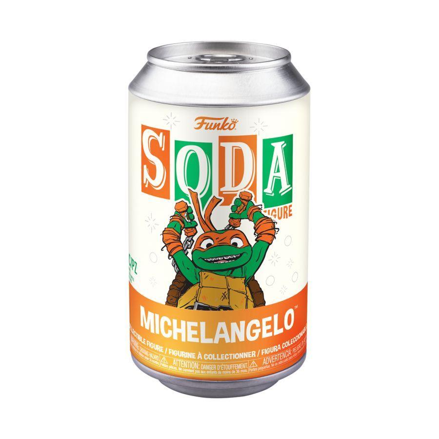 Teenage Mutant Ninja Turtles: Mutant Mayhem (2023) – Michelangelo with chase (Vinyl Soda)