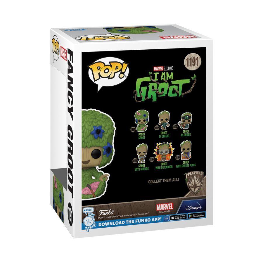 I Am Groot - Fancy Groot Flocked (Pop! Vinyl)