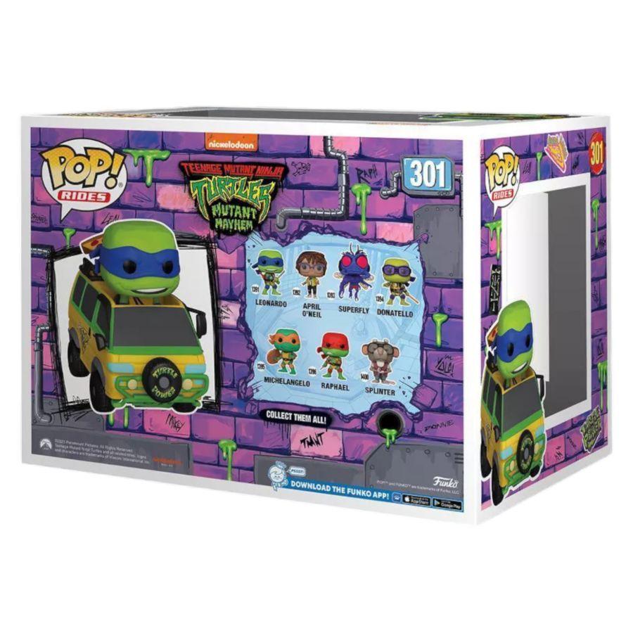 Teenage Mutant Ninja Turtles: Mutant Mayhem – Leonardo in Turtle Van (Pop! Ride)