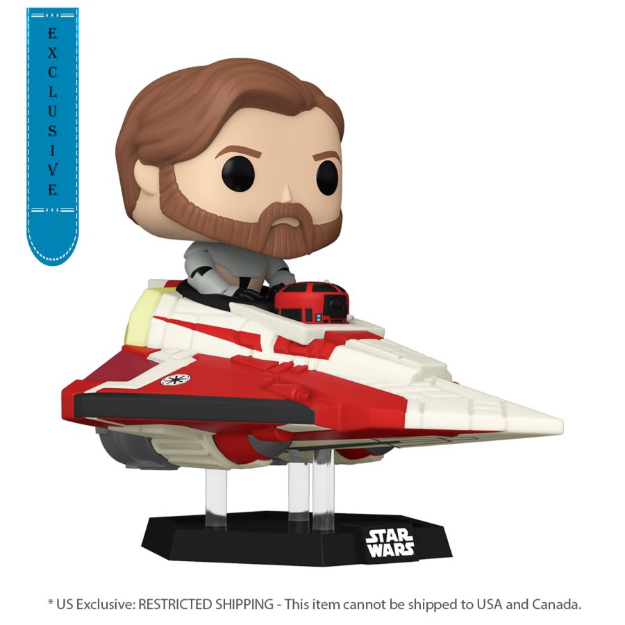 Star Wars: The Clone Wars - Obi-Wan In Delta 7 Pop! Ride (Pop! Vinyl)