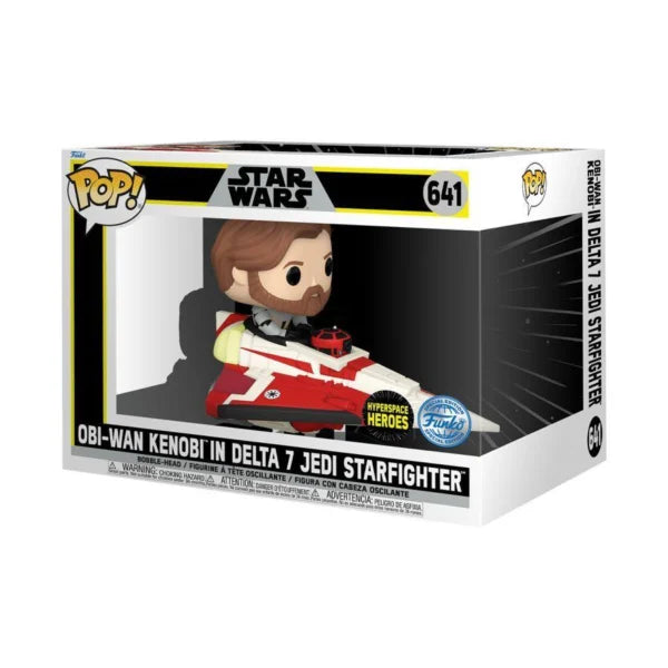 Star Wars: The Clone Wars - Obi-Wan In Delta 7 Pop! Ride (Pop! Vinyl)