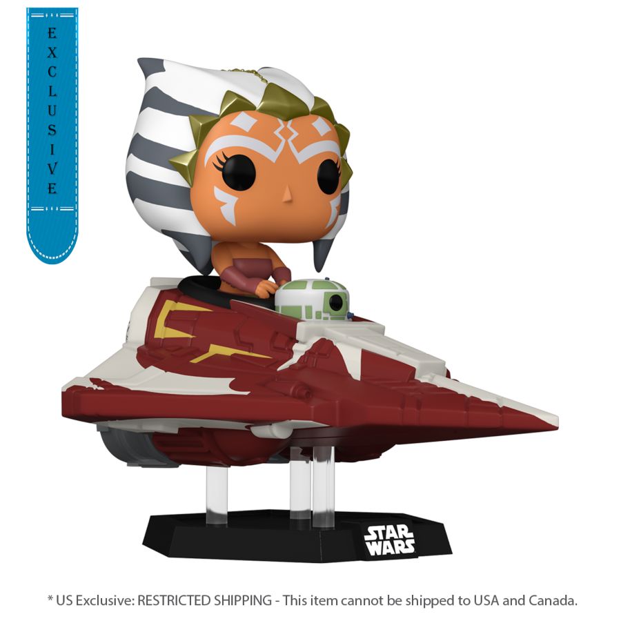 Star Wars The Clone Wars - Ahsoka In Delta 7B Pop! Ride (Pop! Vinyl)