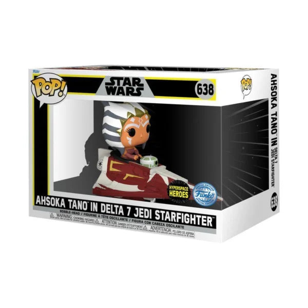 Star Wars The Clone Wars - Ahsoka In Delta 7B Pop! Ride (Pop! Vinyl)