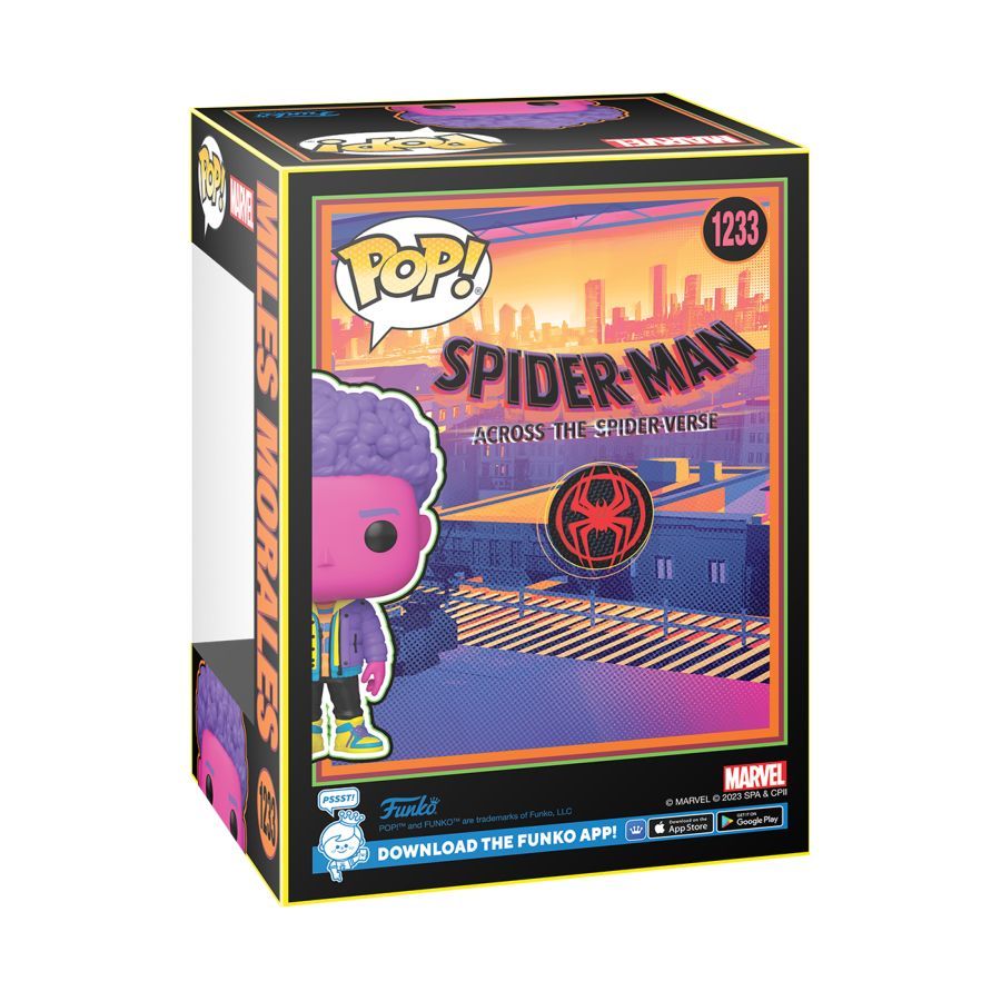 Spider-Man: Across the Spider-Verse – Miles Morales Blacklight (Pop! Vinyl)