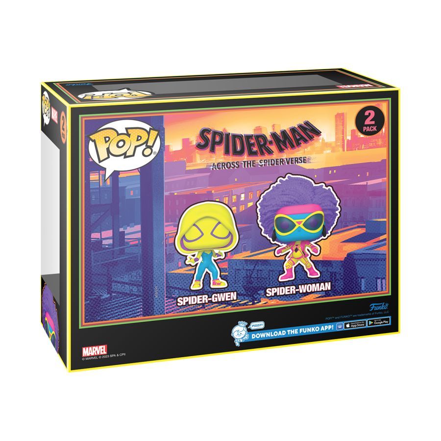 Spider-Man: Across the Spider-Verse – Spider-Gwen & Spider-Woman BKLT (Pop! 2-Pack)