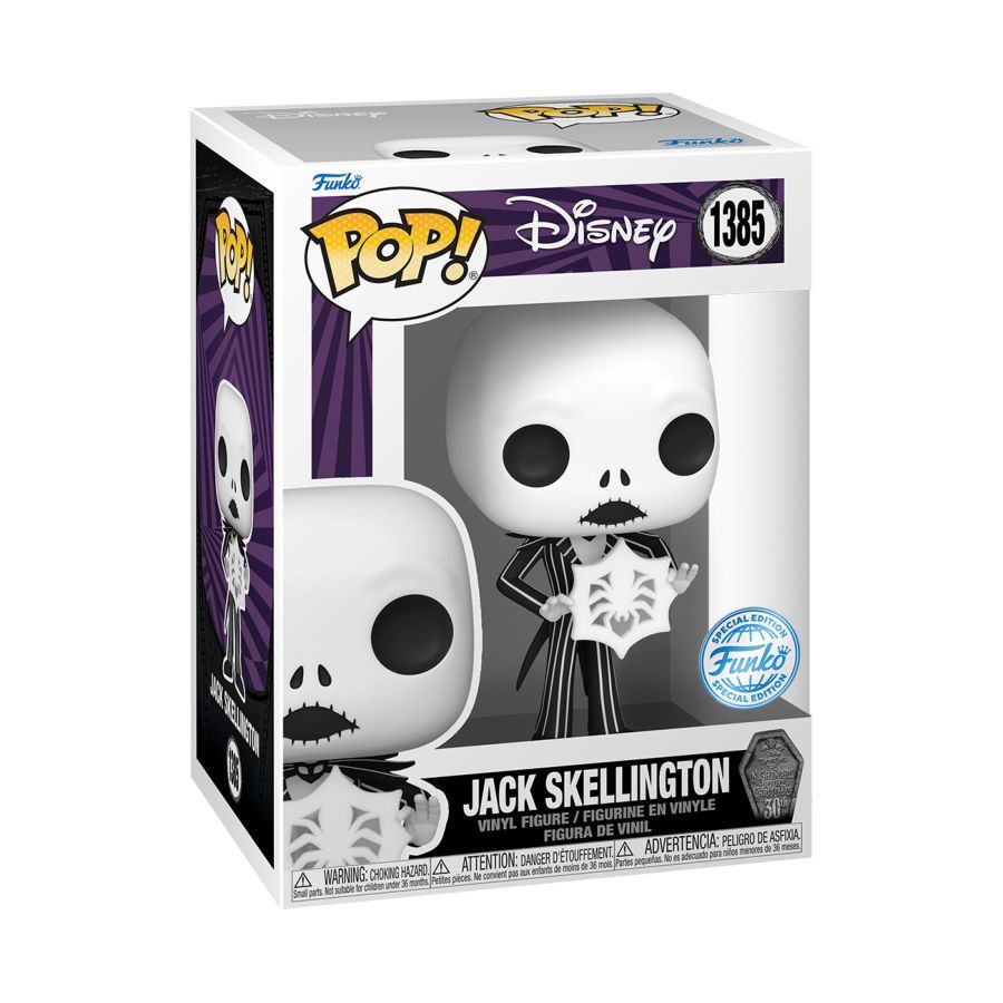 The Nightmare Before Christmas 30th Anniversary – Jack with Snowflake (Pop! Vinyl)