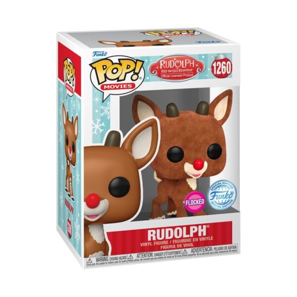 Rudolph Flocked (Pop! Vinyl)