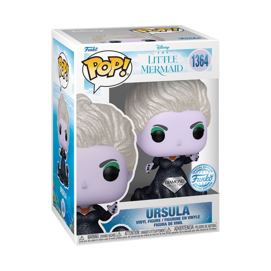 The Little Mermaid (2023) – Ursula Diamond Glitter (Pop! Vinyl)