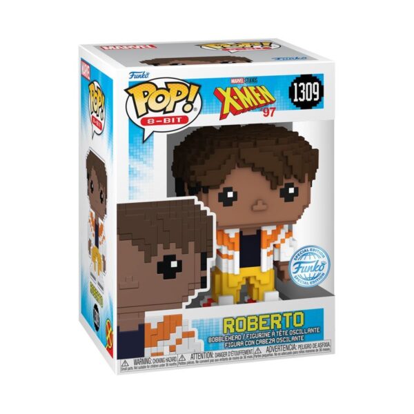 X-Men '97 - Roberto Sunspot 8-Bit (Pop! Vinyl)