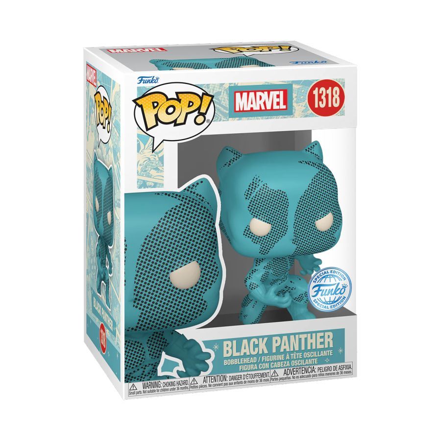 Marvel: D100 - Black Panther Retro Reimagined (Pop! Vinyl)