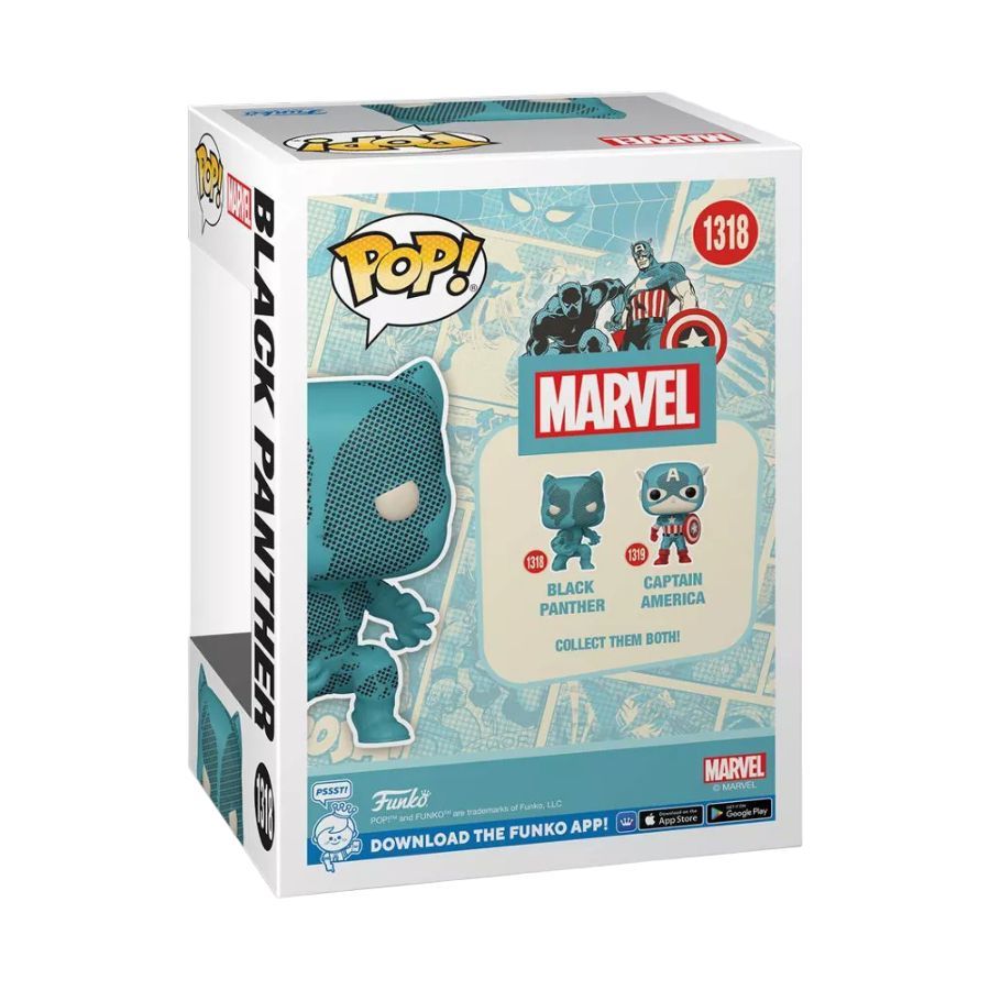 Marvel: D100 - Black Panther Retro Reimagined (Pop! Vinyl)