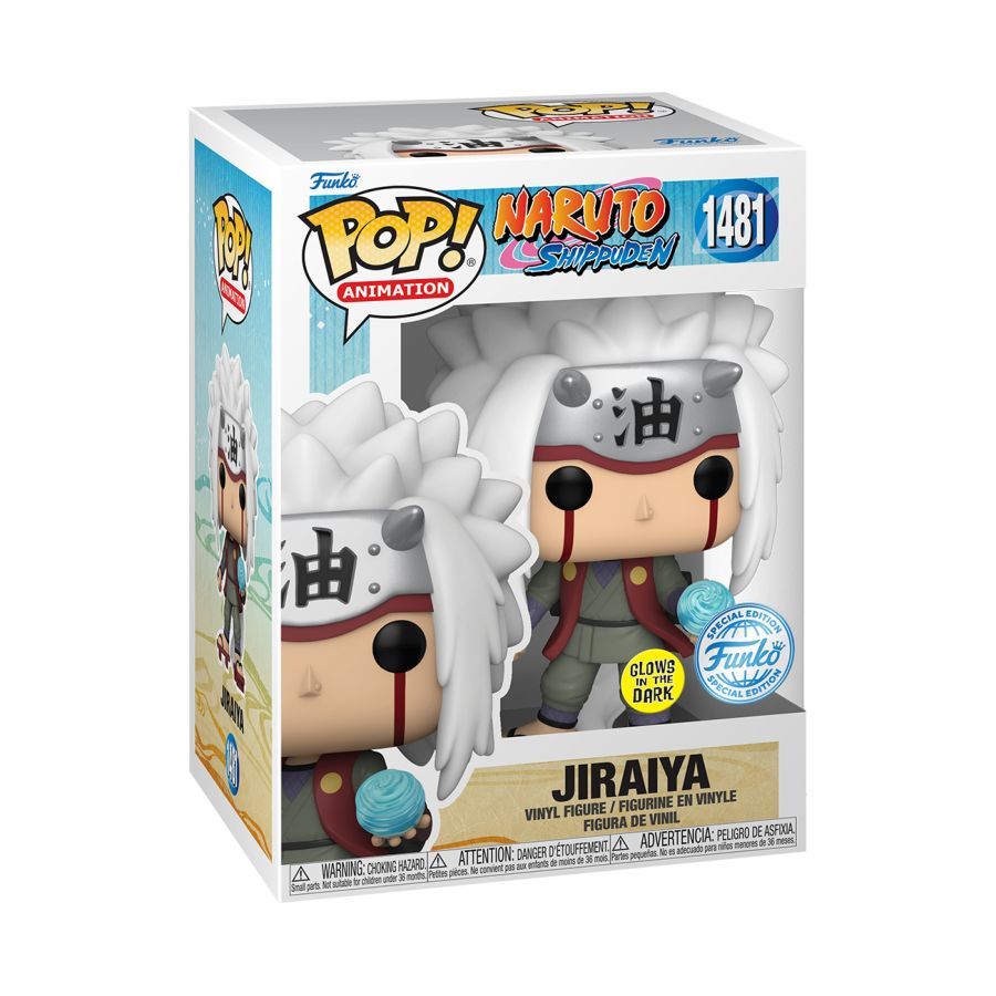 Naruto – Jiraiya with Rasengan Glow (Pop! Vinyl)