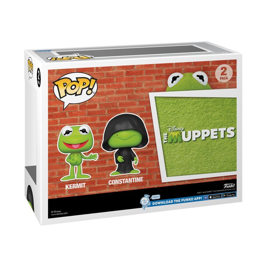 Muppets - Kermit And Constantine 2-Pack (Pop! Vinyl)