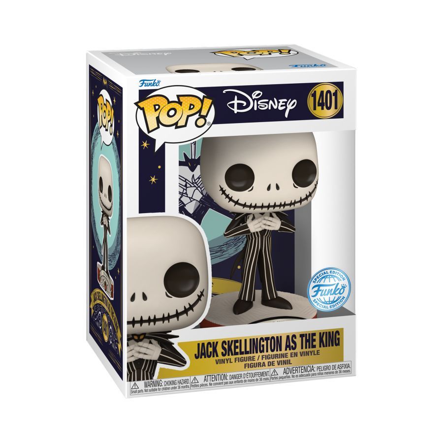 The Nightmare Before Christmas – Jack Skellington as the King (Pop! Vinyl)
