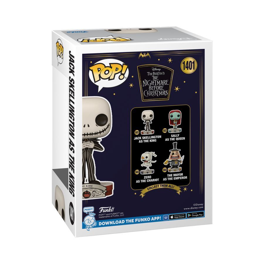 The Nightmare Before Christmas – Jack Skellington as the King (Pop! Vinyl)