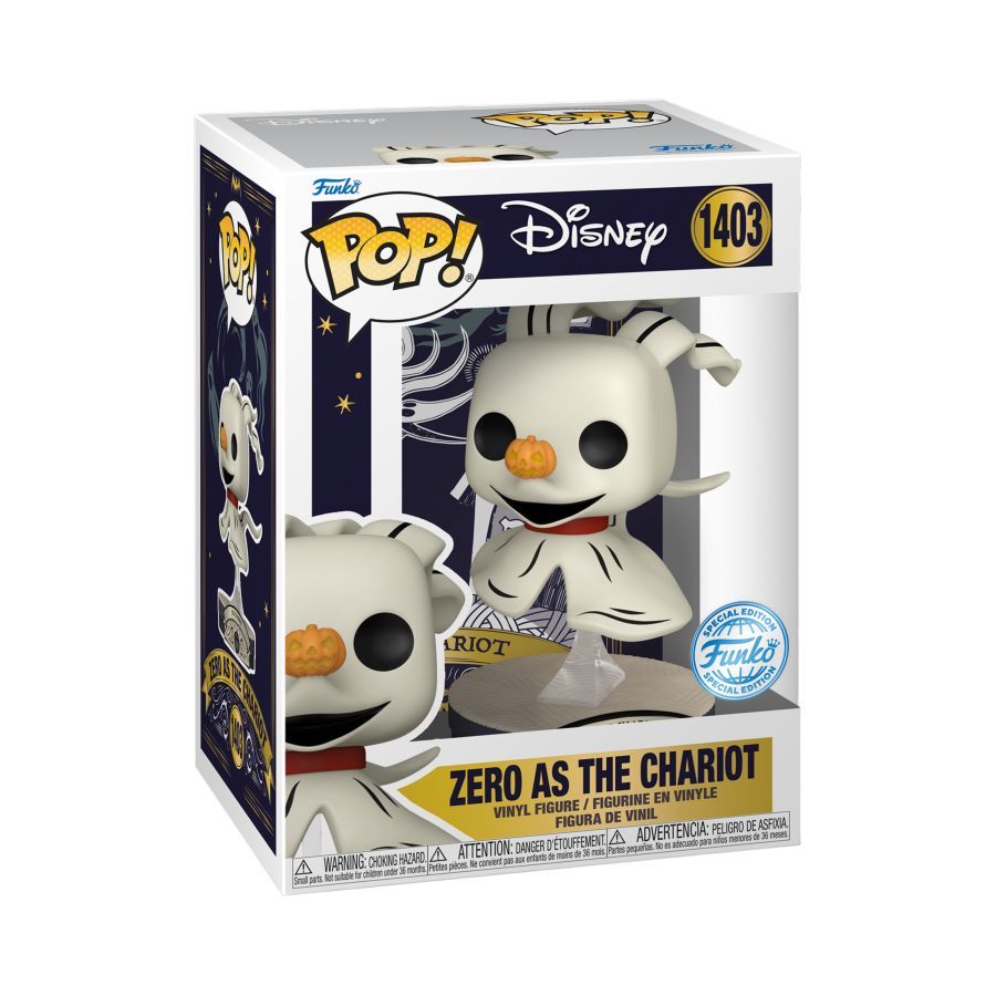 The Nightmare Before Christmas – Zero as the Chariot (Pop! Vinyl)