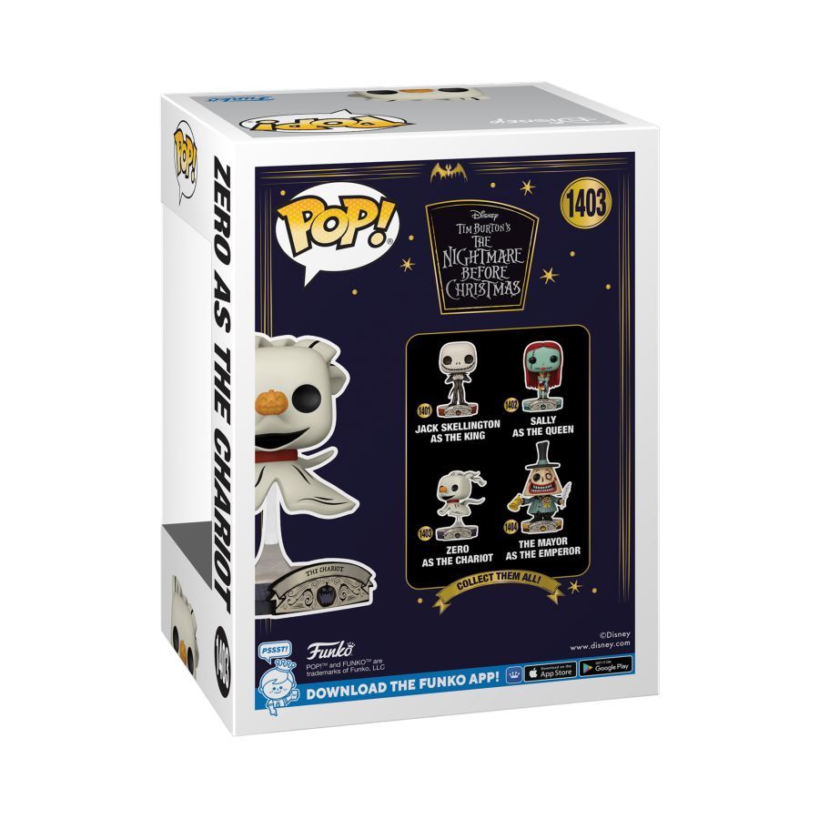 The Nightmare Before Christmas – Zero as the Chariot (Pop! Vinyl)