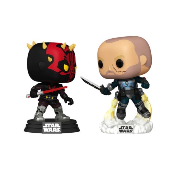 Star Wars: Clone Wars - Darth Maul Vs Pre Vizsla 2-Pack (Pop! Vinyl)
