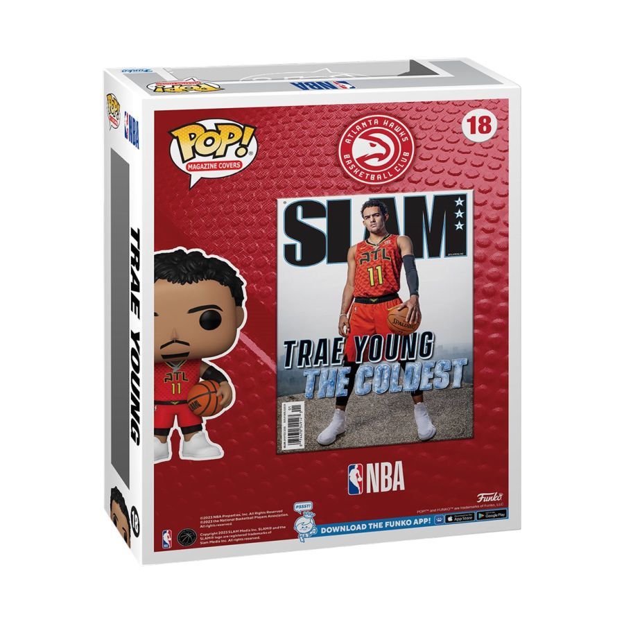 NBA: Slam – Trae Young Pop! Cover (Pop! Vinyl)