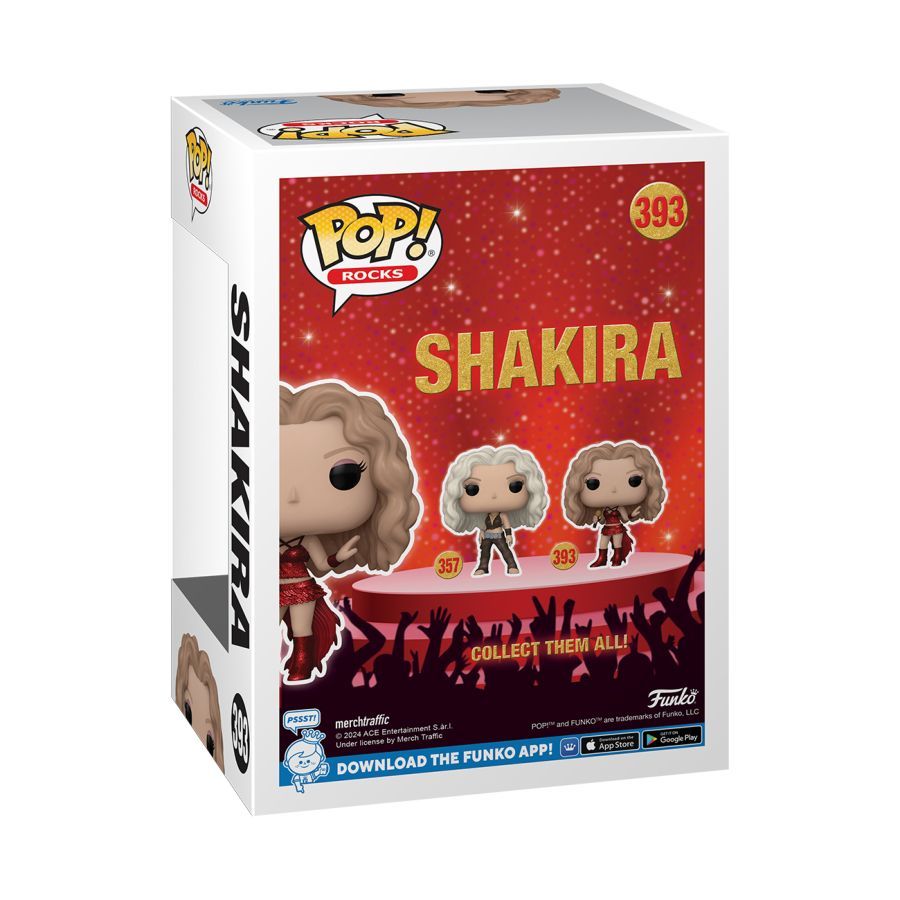Shakira – Super Bowl Glitter (Pop! Vinyl)