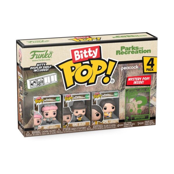 Parks And Recreation - Andy Bitty 4-Pack (Pop! Vinyl)