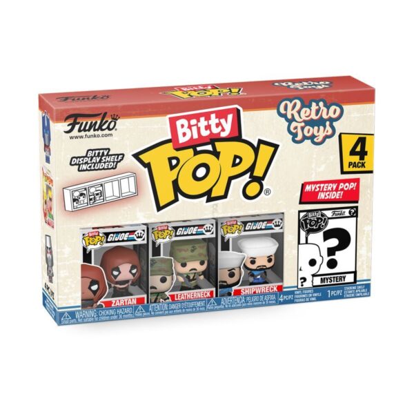 Retro Toys - GI Joe Bitty 4-Pack (Pop! Vinyl)