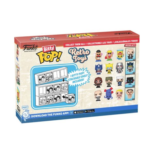 Retro Toys - GI Joe Bitty 4-Pack (Pop! Vinyl)