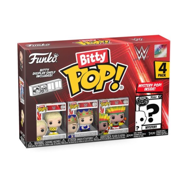 WWE - Dusty Rhodes Bitty 4-Pack (Pop! Vinyl)