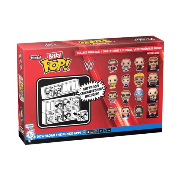 WWE - Razor Ramon Bitty 4-Pack (Pop! Vinyl)