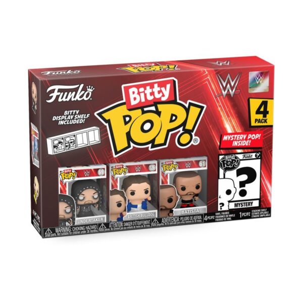 WWE - The Undertaker Bitty 4-Pack (Pop! Vinyl)