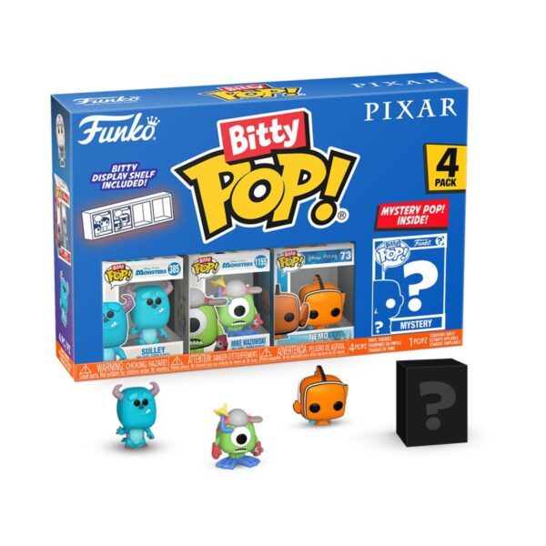 Pixar - Monsters Inc. Bitty 4-Pack (Pop! Vinyl)