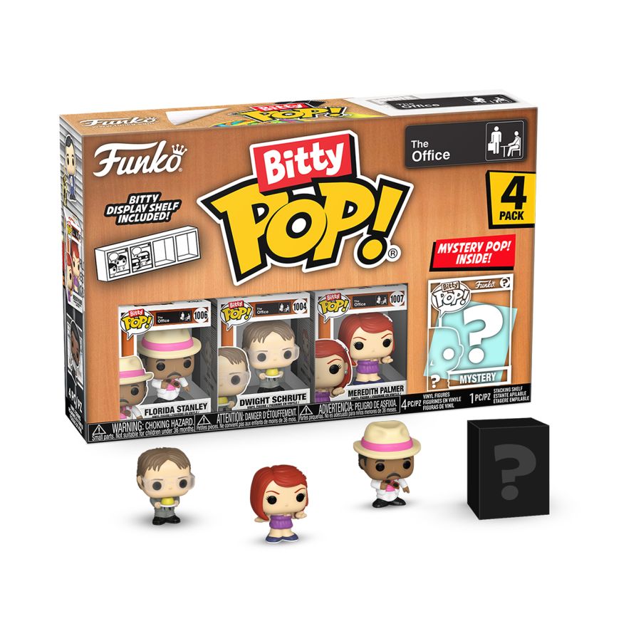 The Office – Florida Stanley (Bitty Pop! 4-Pack)