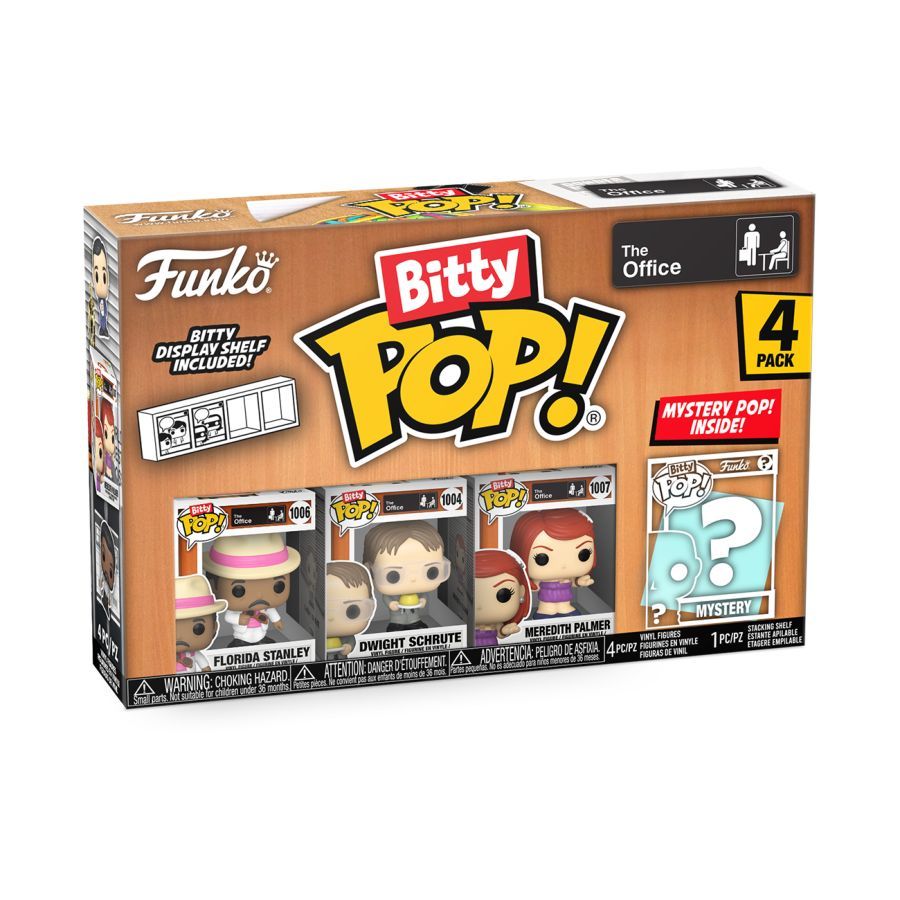 The Office – Florida Stanley (Bitty Pop! 4-Pack)
