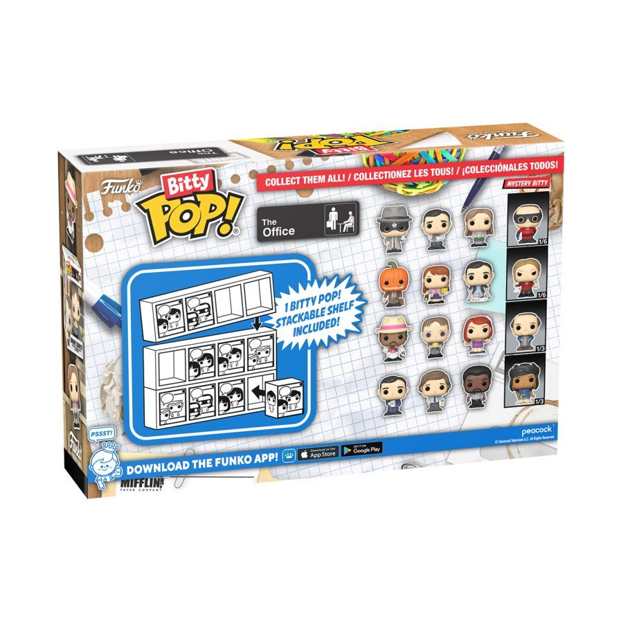 The Office – Florida Stanley (Bitty Pop! 4-Pack)