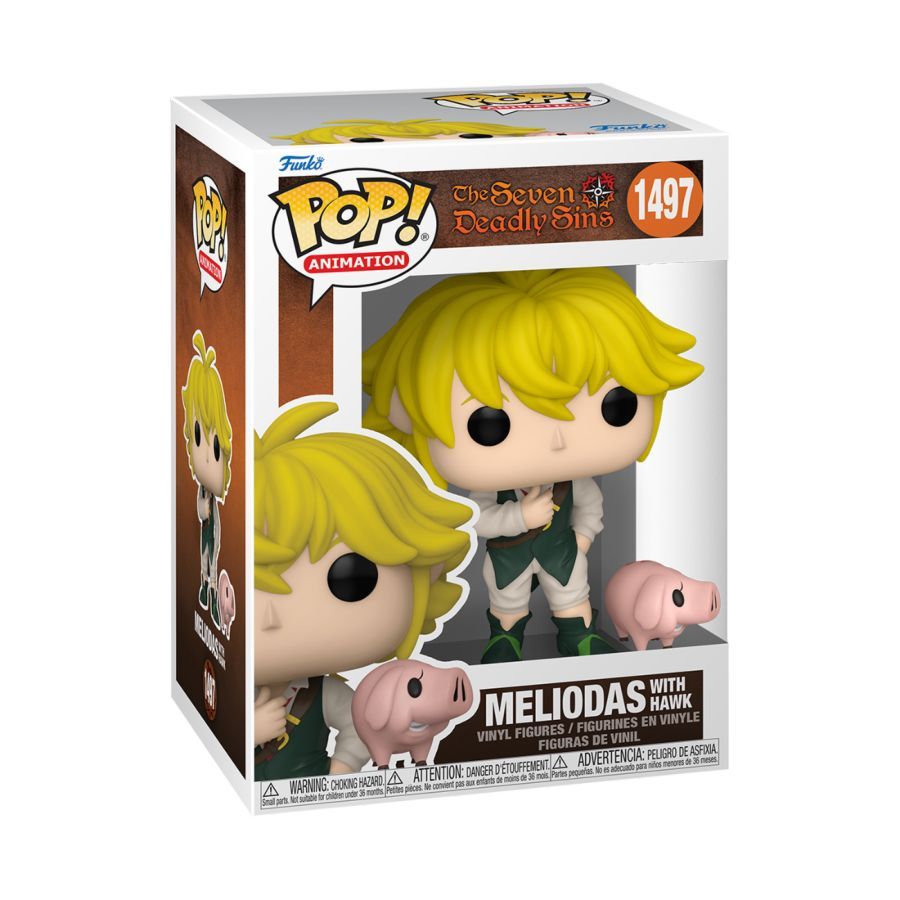 Seven Deadly Sins – Meliodas with Hawk (Pop! Vinyl)