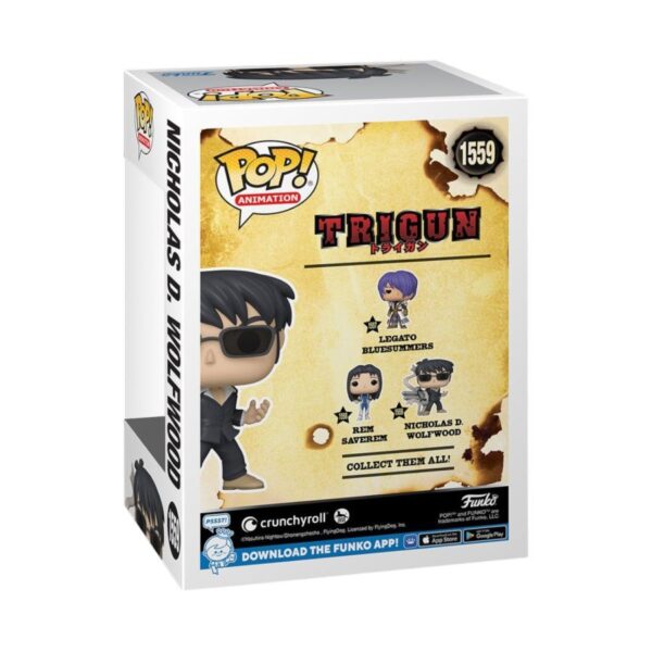 Trigun - Nicholas Wolfwood With Punisher (Pop! Vinyl)